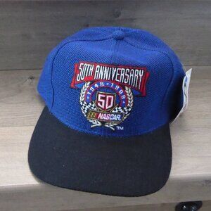 NASCAR 50th Anniversary 1948-1998 Vintage Snapback Hat